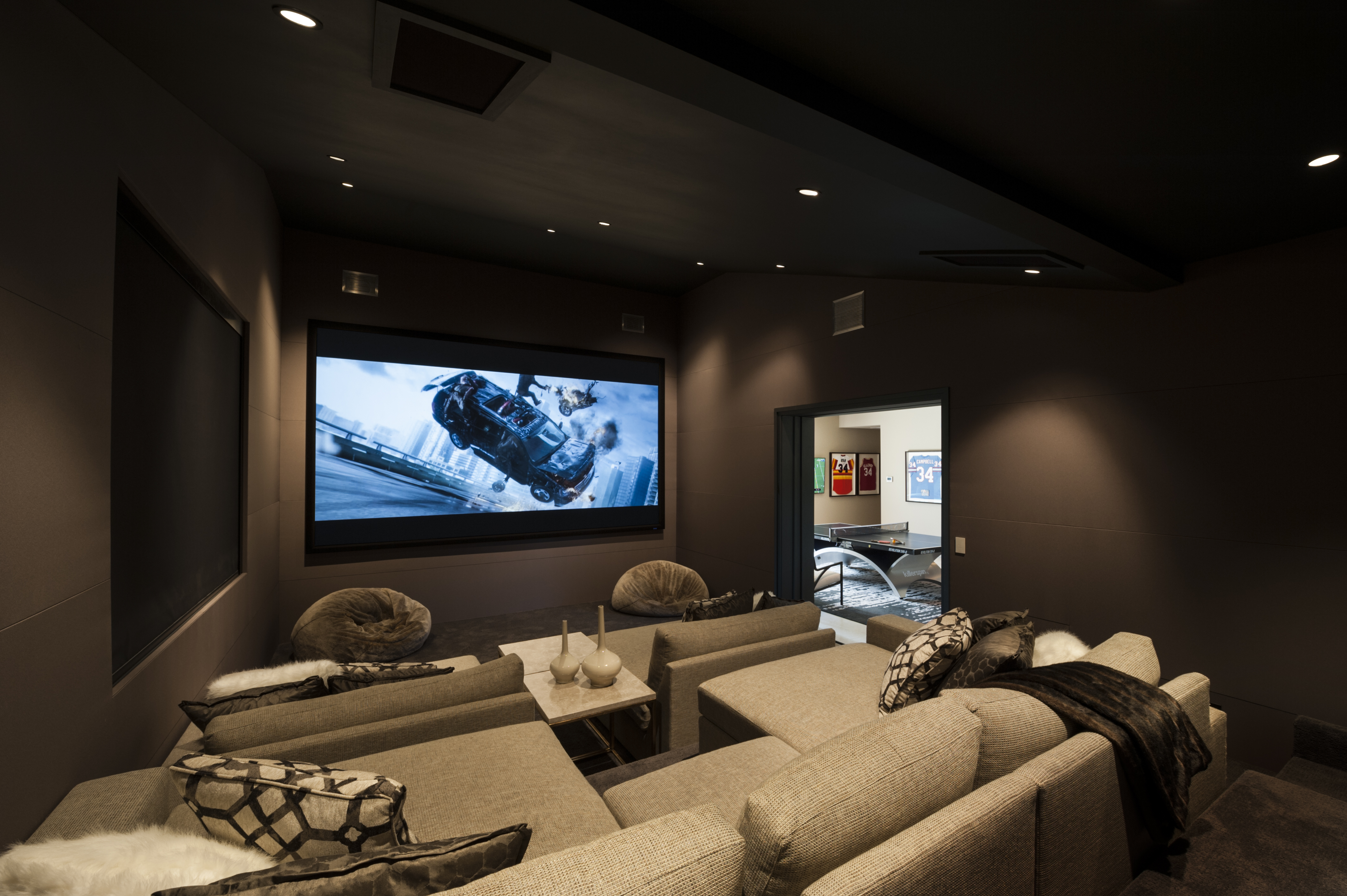 media room